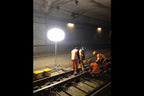 Light Boy B8Q5S-CE i brug på byggeplads