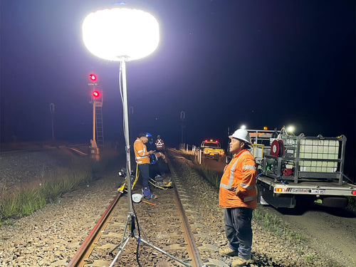 Light Boy B8CS-A-CE blændfri belysning i brug